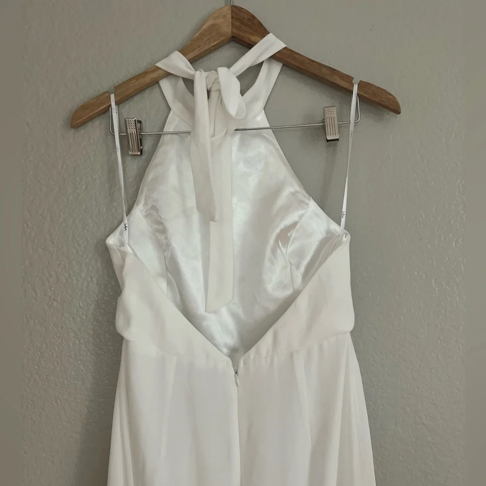 Captured Your Heart White Halter Maxi Dress - Picture 5 of 6